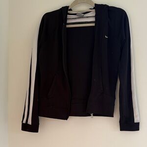 Nike Women's Black and White Jacket